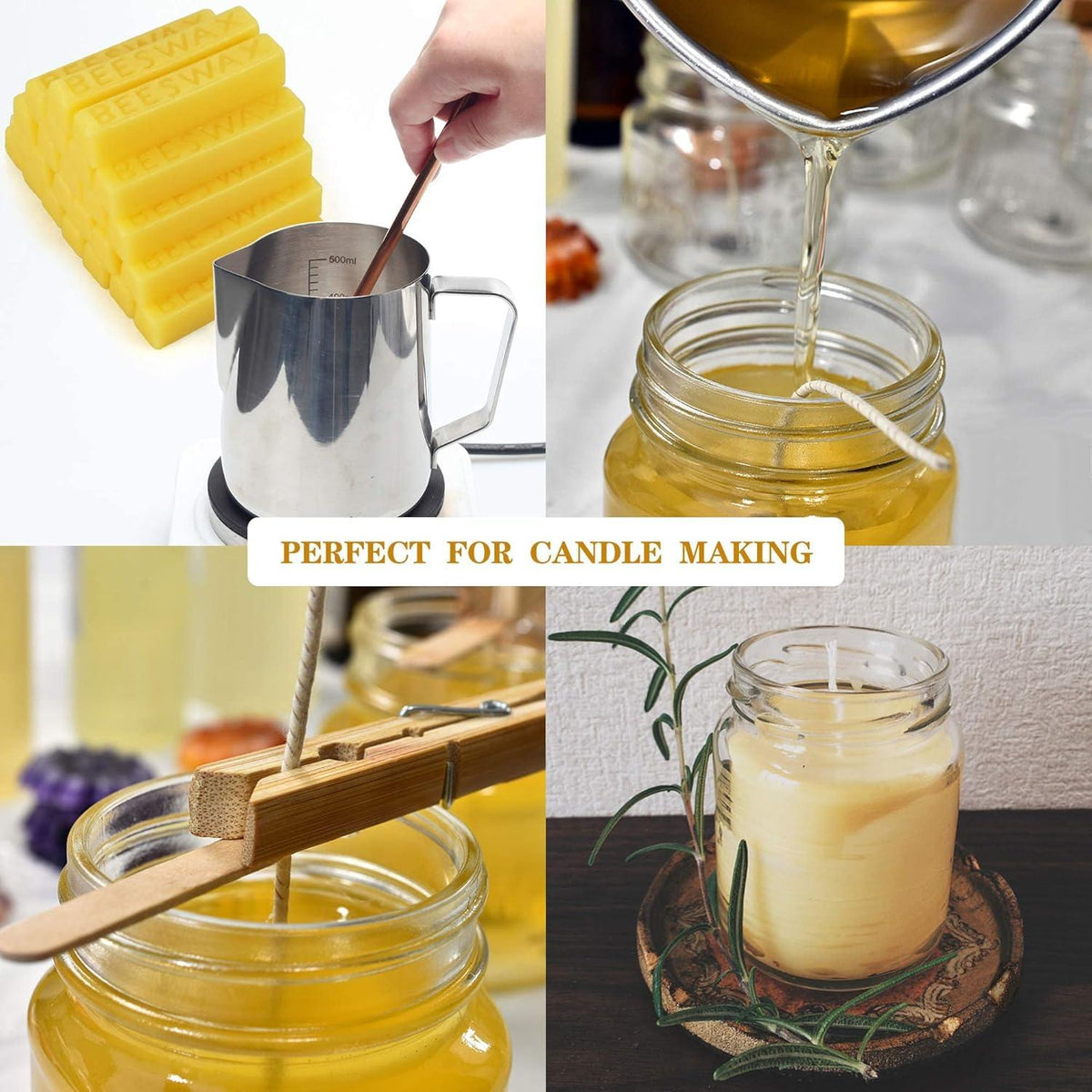 24er Packung Beeswax Bienenwachsblöcke 720g - DIY Kerzen Seifen
