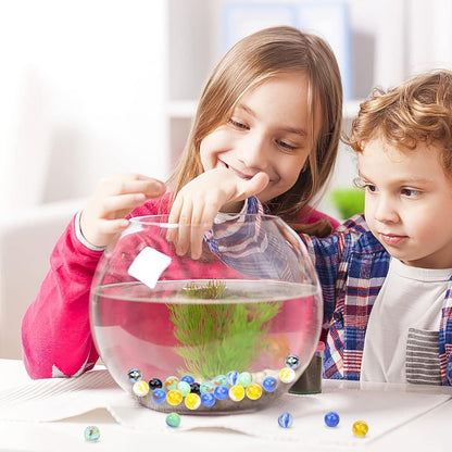 80 Stück 15mm Bunte Glasmurmeln Kinder Murmelspiel