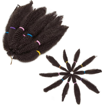 3er Pack Marley Twist Haarverlängerung – Dunkelbraun