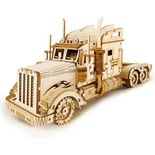 3D Puzzle Holzbausatz - Modellbau Lastwagen