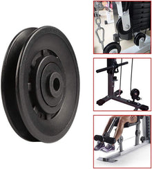 Topfinder 90mm Seilrolle mit Kugellager für Fitnessgeräte
