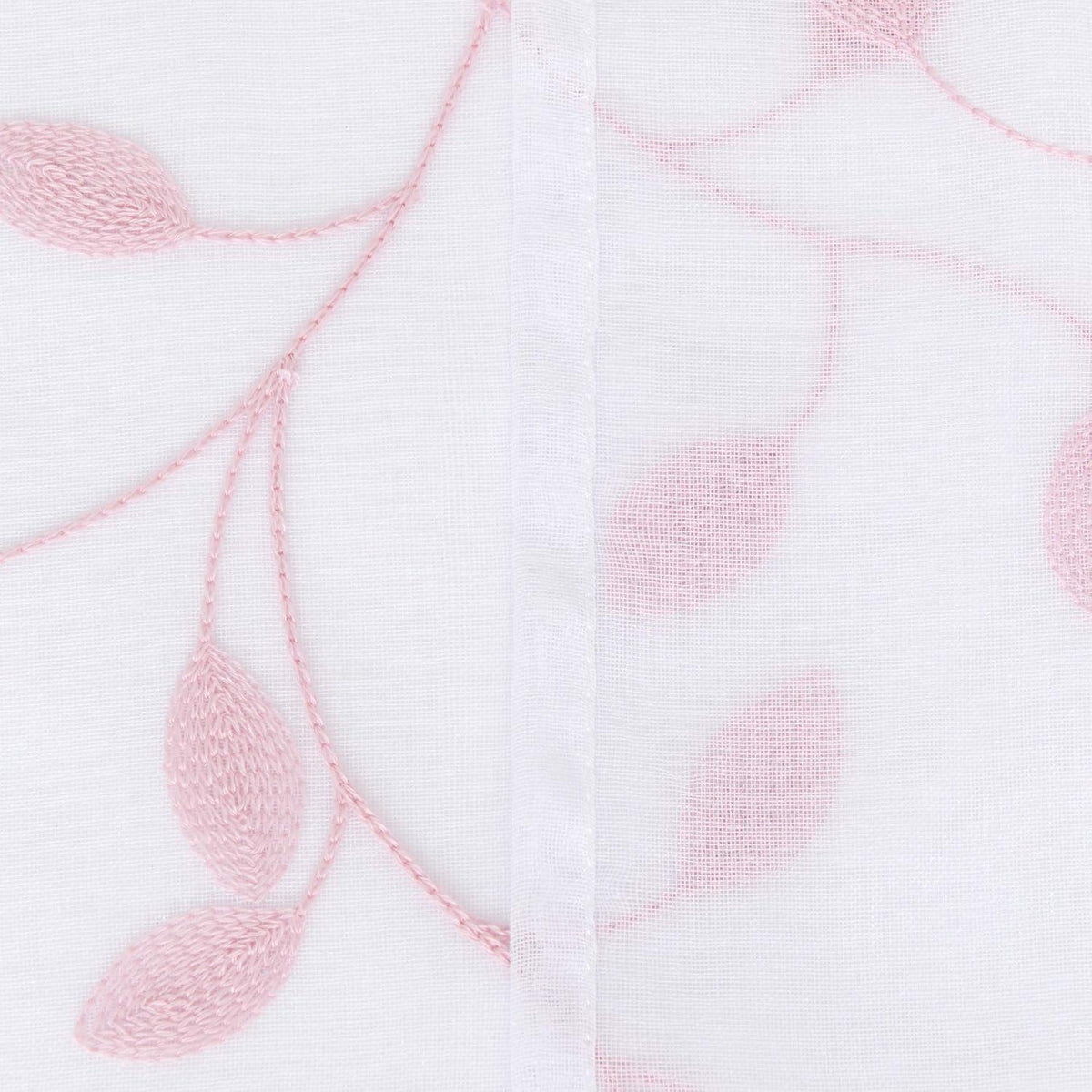 2er Set Vorhänge Mädchen Ösen Weiß Transparent Wohnzimmer 138x140 cm