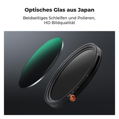 82mm K&F Concept ND CPL Filter Multiresistentes Glas 5