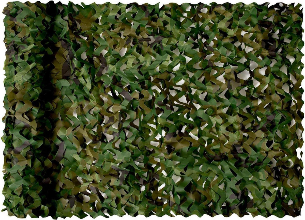 Tarnnetz Camouflage Outdoor Dekoration Jagd Camping 1.5 × 3 M Woodland