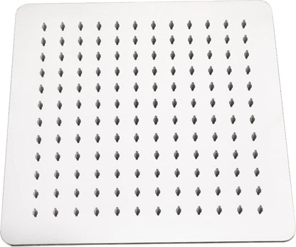 12 Zoll Regendusche Duschkopf Edelstahl AISI304 Anti-Kalk 30x30cm