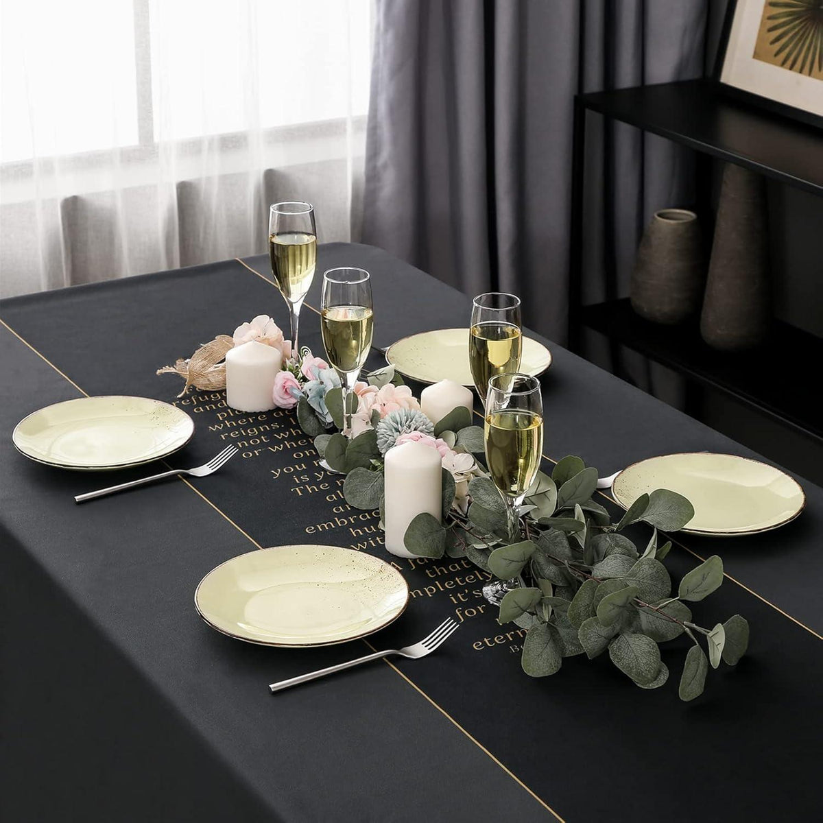 vancasso Navia Kuchenteller 4-teilig Desserteller Vintage-Design