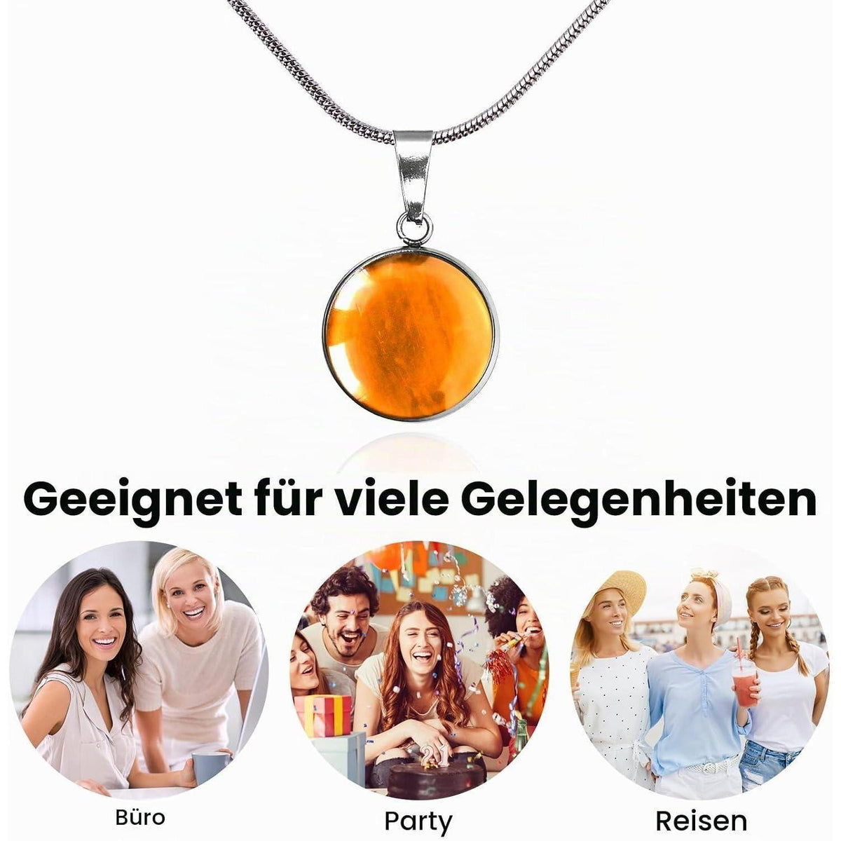 Runde Lünette Anhänger Tabletts Set für DIY Schmuckherstellung