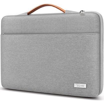 TECOOL 13,3 Zoll Laptop MacBook Tasche Hülle Grau 13-13,5