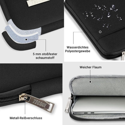 TECOOL 13,3 14 Zoll Laptop Tasche MacBook Air Pro Hülle 2024