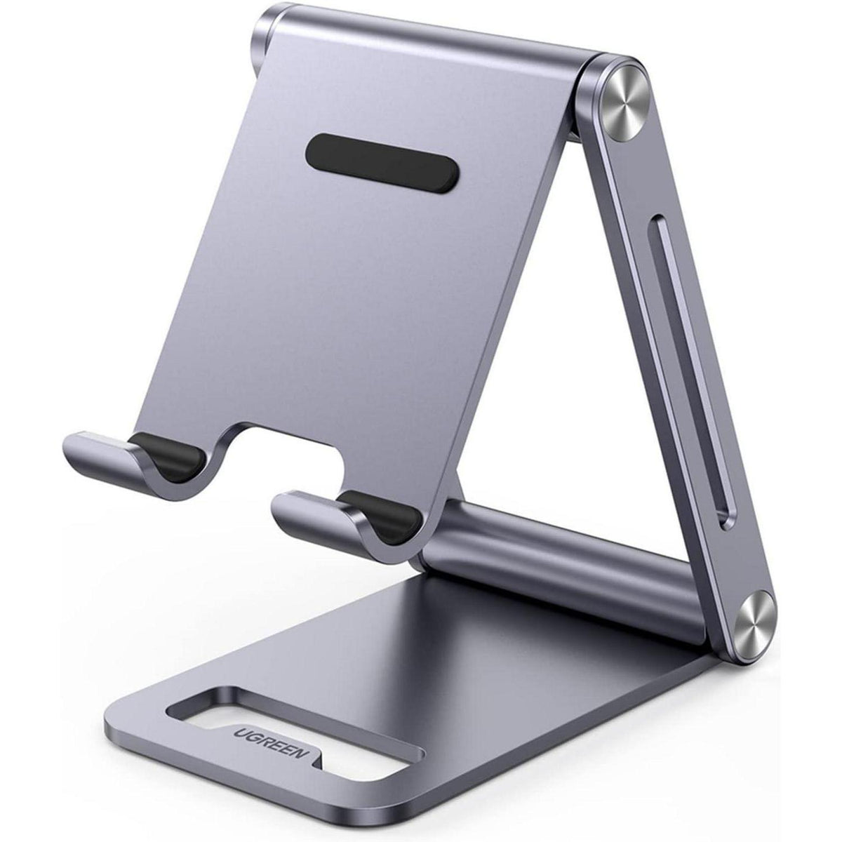 Verstellbarer Handy Ständer aus Aluminium – Kompatibel mit iPhone & Galaxy
