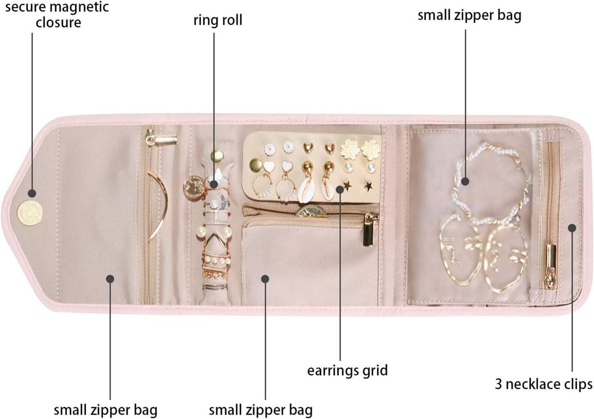 Handtaschenformat Schmuck Organizer Tasche für Reisen