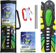 Butterfly Kite Schmetterling Drachen 120x95cm Blau mit