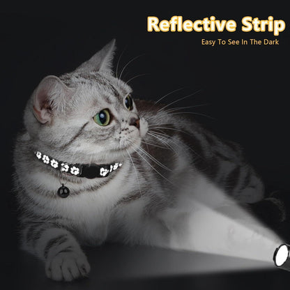 Reflektierendes Katzenhalsband mit