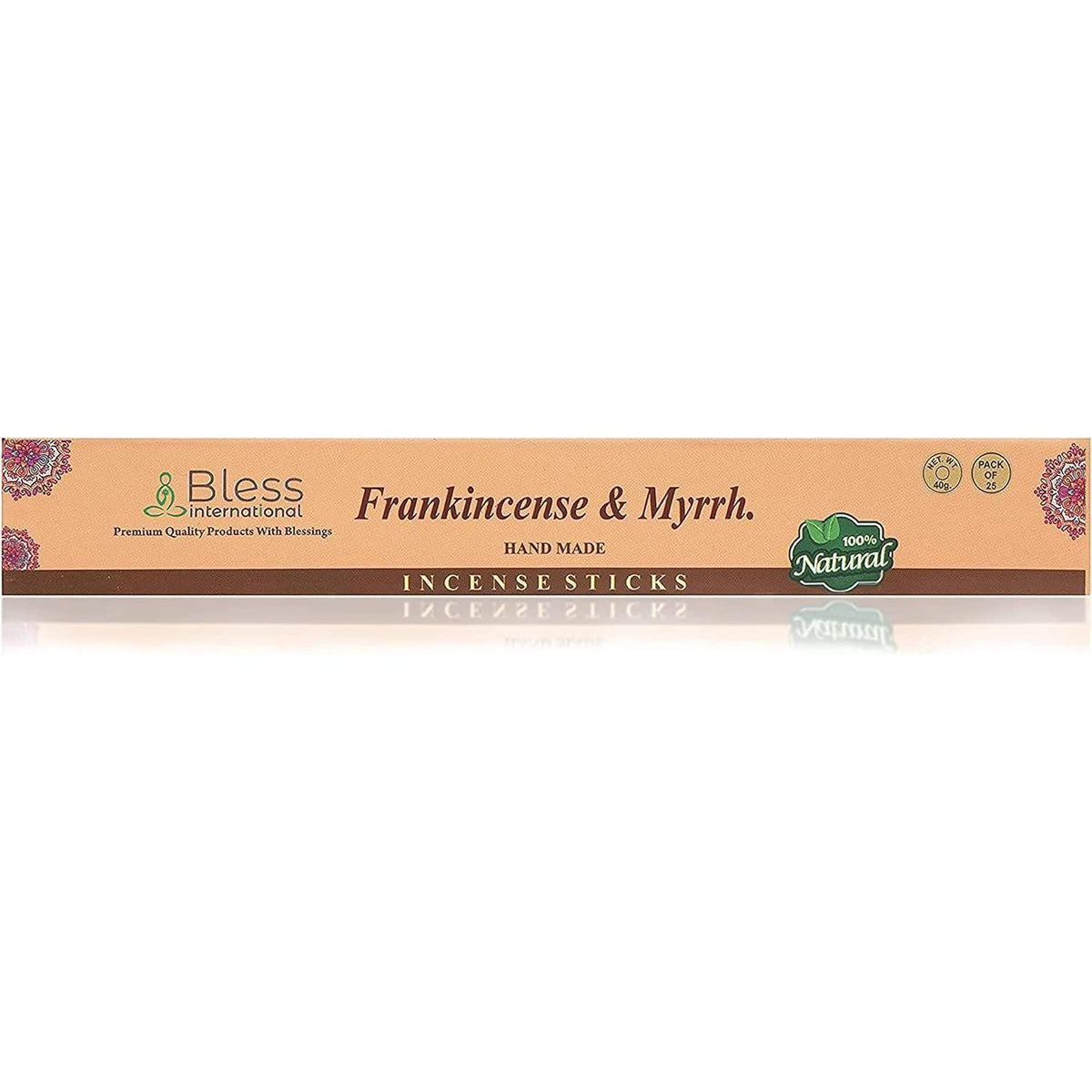 Räucherstäbchen Weihrauch & Myrrhe Bio 25 Stk.