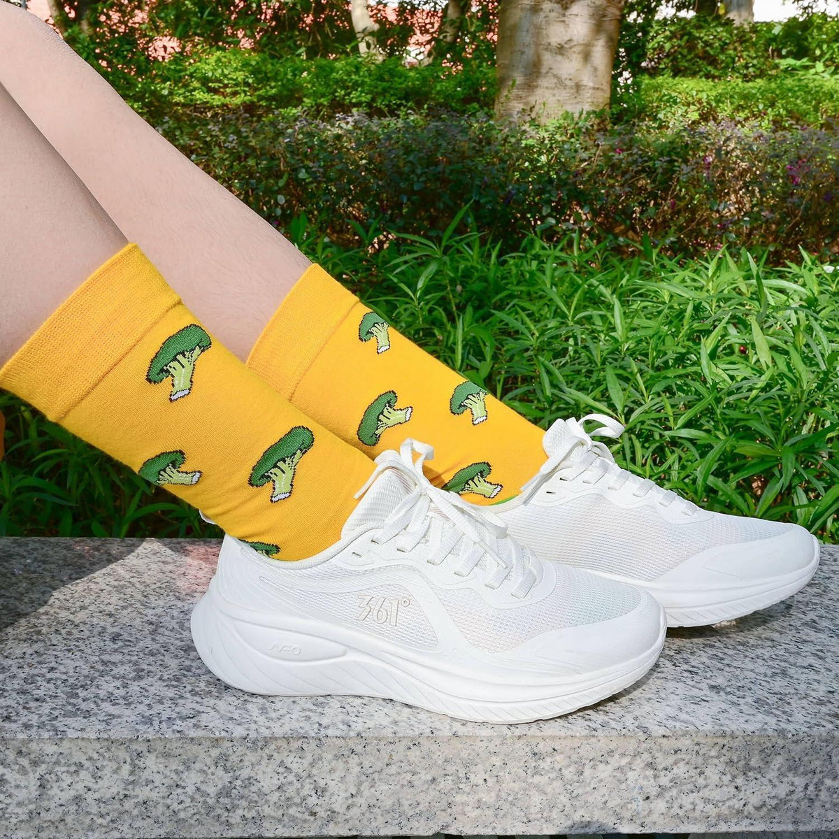 Bunte Baumwollsocken mit lustigen Tier- & Fruchtmustern