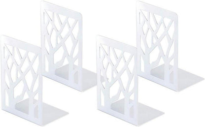Buchstütze Book Holder Metall Bücher CD DVD Regal Bücherregal 2 Paar