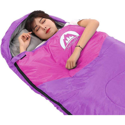 Schlafsack 3-4 Jahreszeiten warm/kühl Wetter - leicht, für