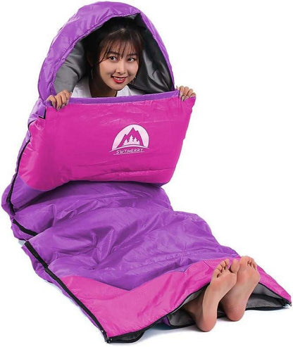 Schlafsack für 3-4 Jahreszeiten warmes kühles Wetter hohle Baumwolle