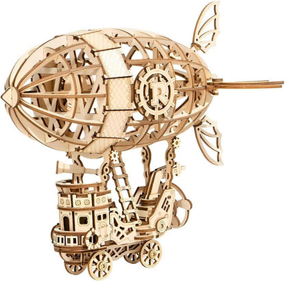 3D Puzzle Holz Zeppelin Modell Bausatz für Erwachsene und Kinder