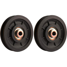Universallager Umlenkrolle 90mm Nylon Seilrolle 2
