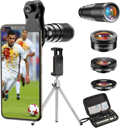 Apexel HD 22X Teleobjektiv Kit für iPhone Samsung Huawei
