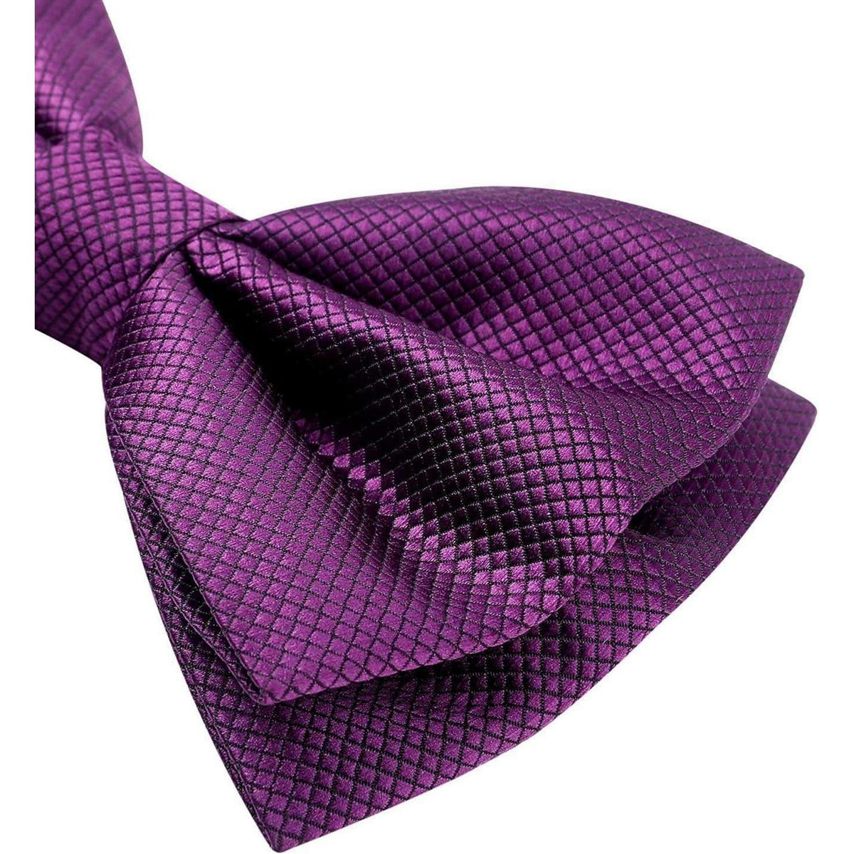 Herren Fliege mit Einstecktuch Set Lila
