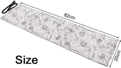 Stifterolle Leinwand 72 Stifte Buntstifte Bleistift Wrap 82x20cm