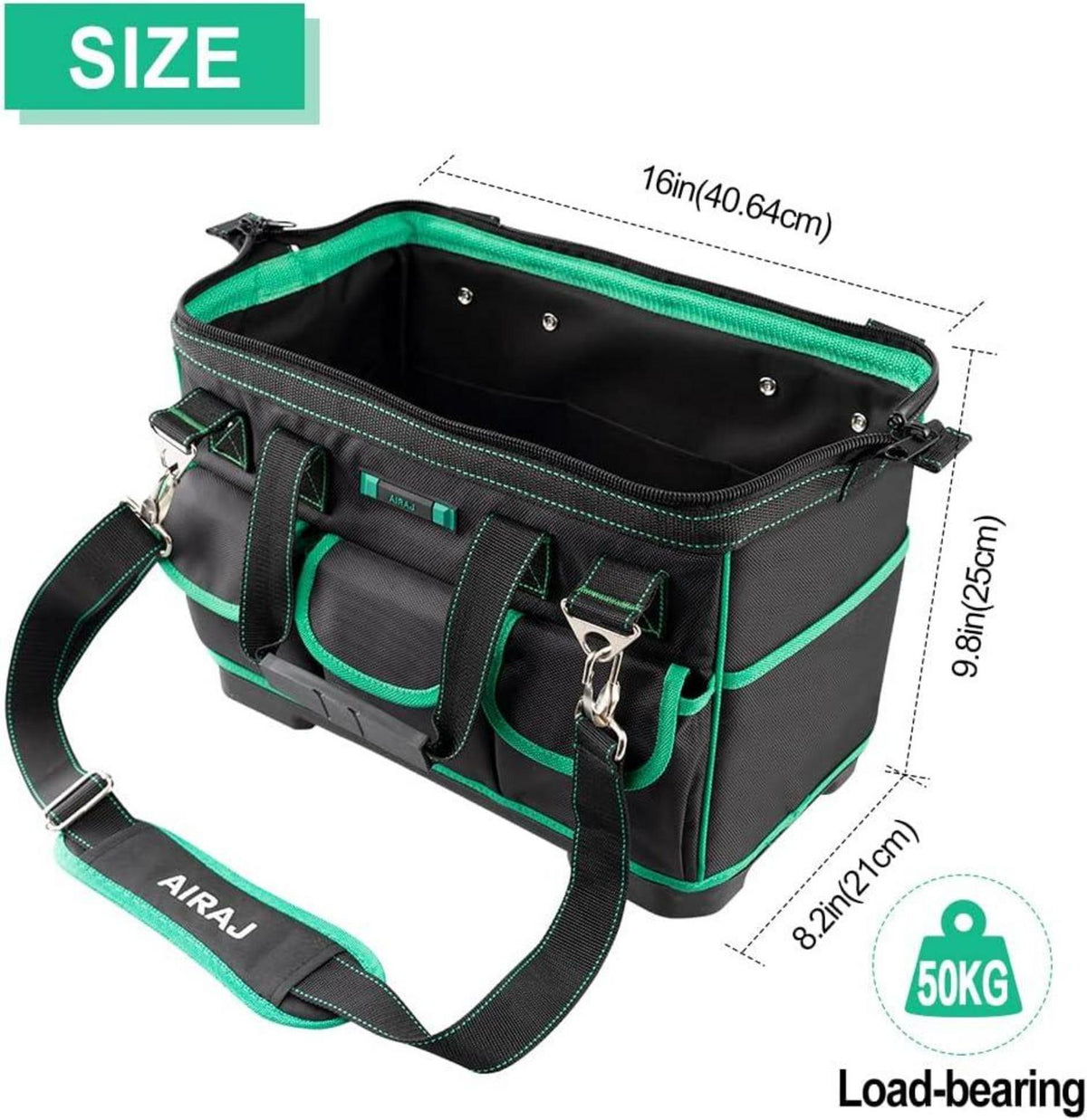 Elektriker Werkzeugtasche 40cm Organisiert und sicher