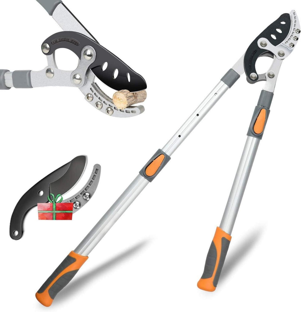 Teleskop-Astschere SK-5-Kohlenstoffstahlklinge 70-103cm