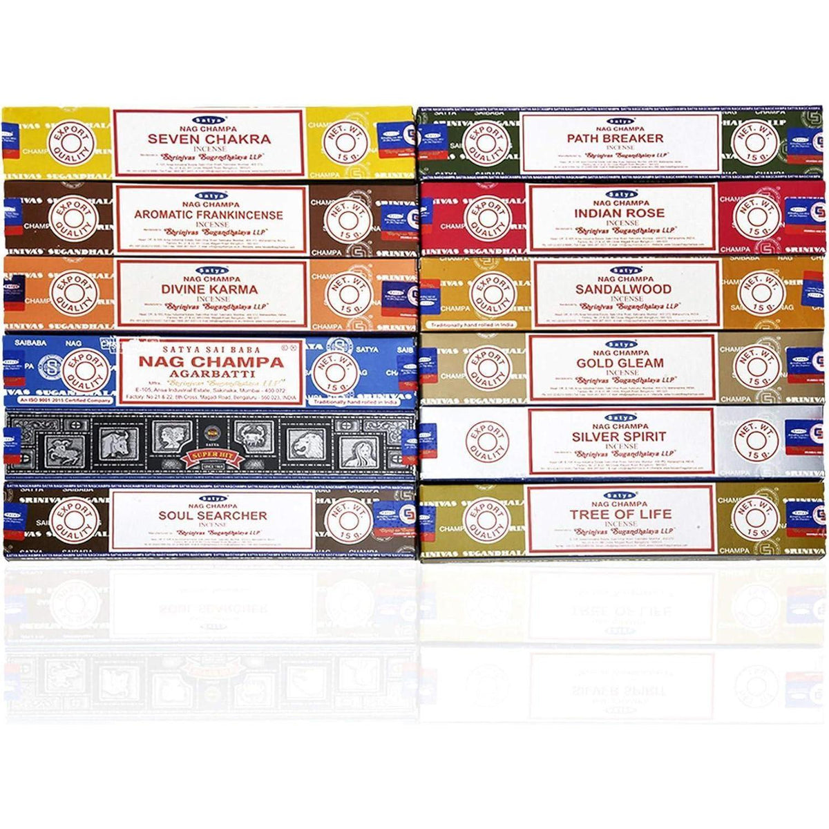 Satya Räucherstäbchen 12er Pack: Exklusive Düfte & Naturharze