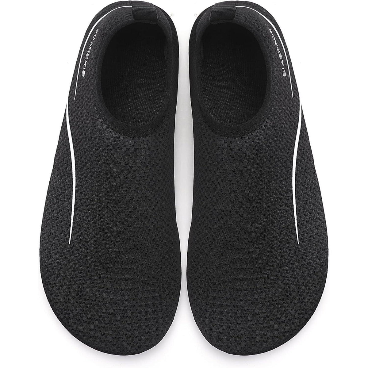 Badeschuhe Wasserschuhe Schnell Trocknend Herren Damen Schwarz