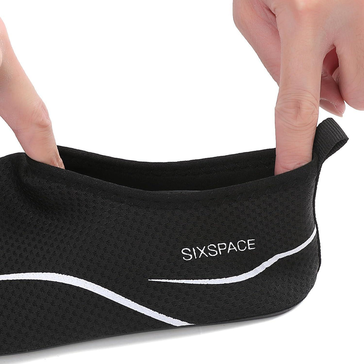 Badeschuhe Wasserschuhe Schnell Trocknend Herren Damen Schwarz