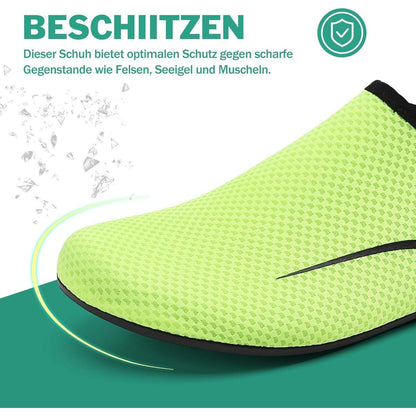Badeschuhe Wasserschuhe Schnell Trocknend Rutschfest Grün 42