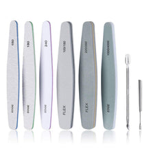 Nagelfeilen Set, Professional Doppelseitig Einweg 100/180