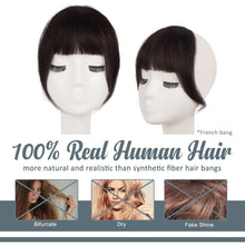 Dunkelbrauner Clip-in-Pony aus Echthaar - Frizzfrei