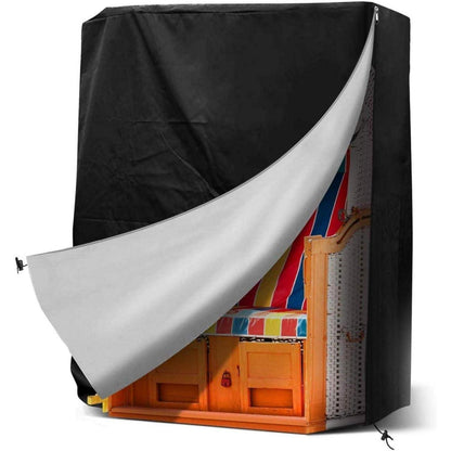 Strandkorb Schutzhülle wasserdicht & UV-beständig 130x100x170cm