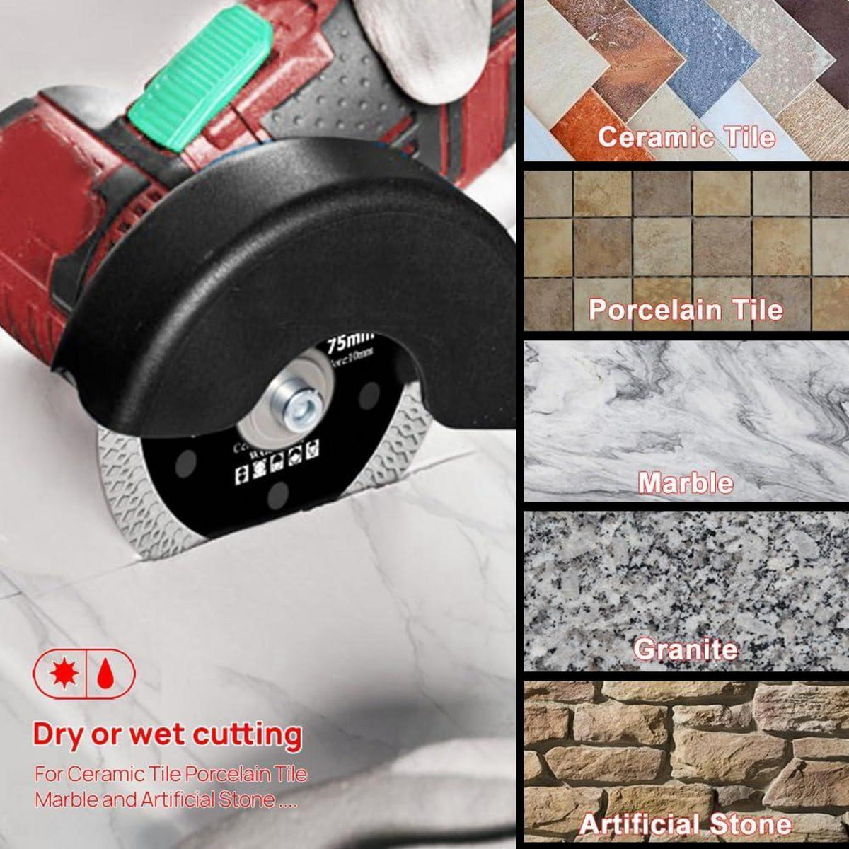 Diamant Trennscheibe 300mm X Mesh Turbo für Fliesen & Granit