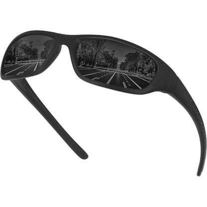 Polarisierte Sportsonnenbrille UV400 Schutz Herren Damen