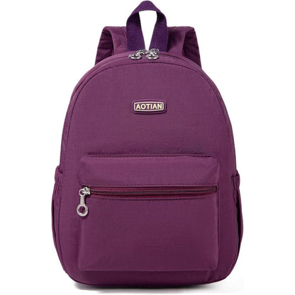 Damen Mini Rucksack Leicht & Geräumig, Violett