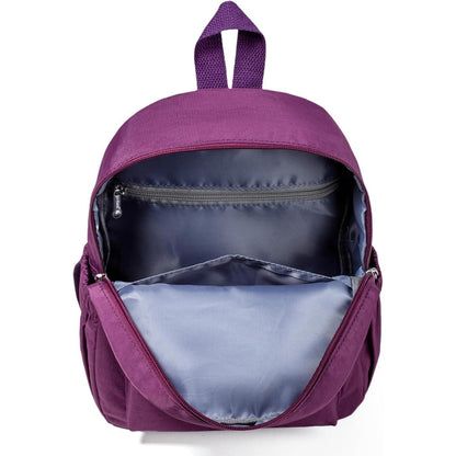 Damen Mini Rucksack Leicht & Geräumig, Violett