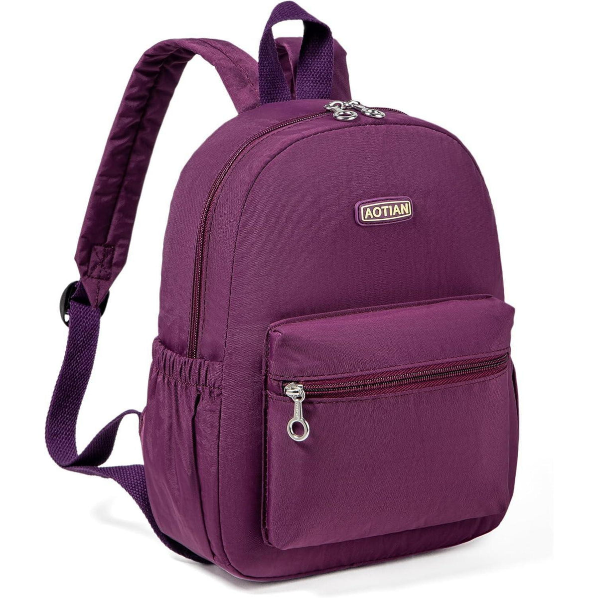Damen Mini Rucksack Leicht & Geräumig, Violett