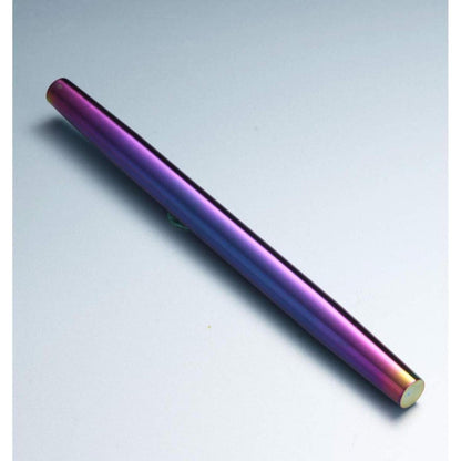 Teigroller Edelstahl 42cm mit Regenbogen Titanbeschichtung