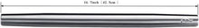 Teigroller Edelstahl 42cm Matt Finish Backen Pizza Teig