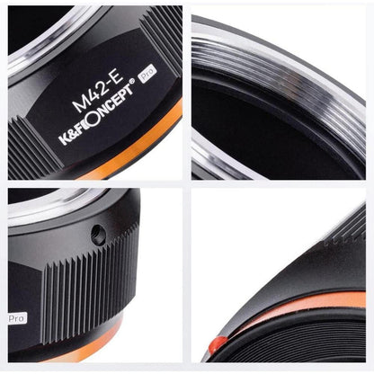 K&F Concept M42-NEX Objektivadapter für Sony NEX Kameras