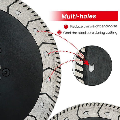 Diamant Trennscheiben 5er Set 115mm M14 für Stein & Beton