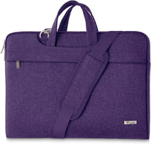Voova Laptoptasche 15 16 Zoll Wasserdicht Stoßfest Violett