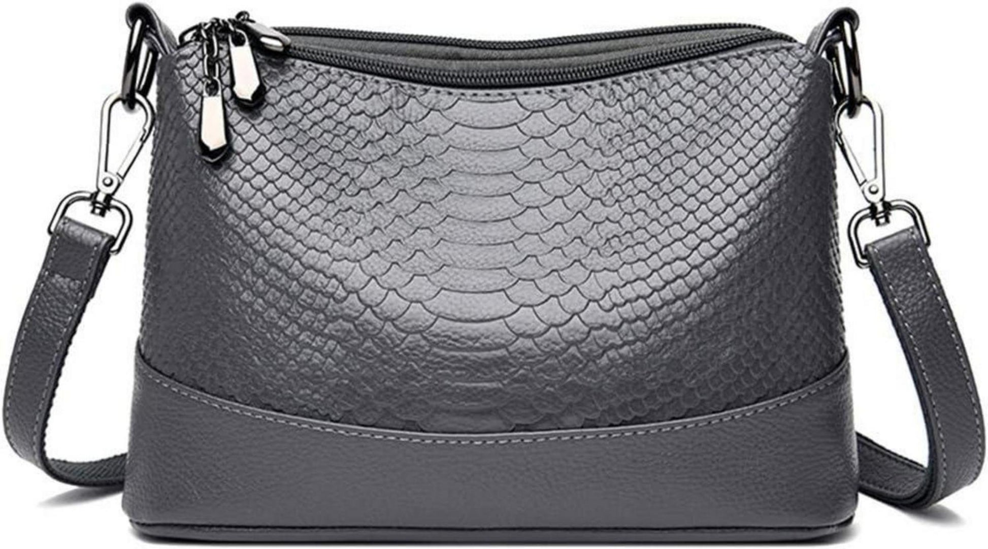 Damen PU-Leder Umhängetasche Hobo Handtasche Elegant Henkeltasche