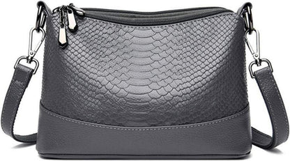 Damen PU-Leder Umhängetasche Hobo Handtasche Elegant Henkeltasche
