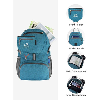 Ultraleichter Waterfly Faltbarer 20L Rucksack - Outdoor