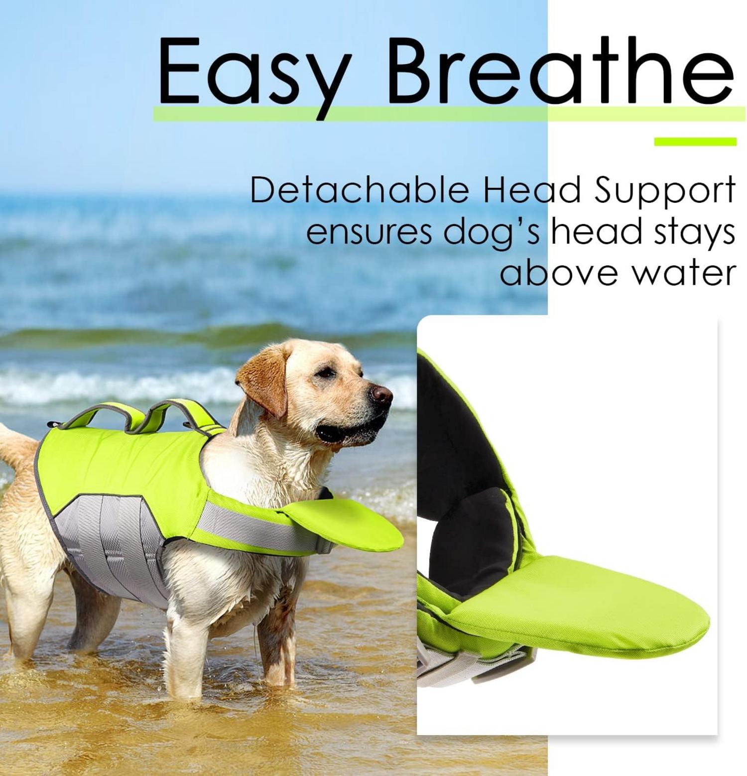 Hund Schwimmweste Rettungsweste mit Reflektierende Lifesaver